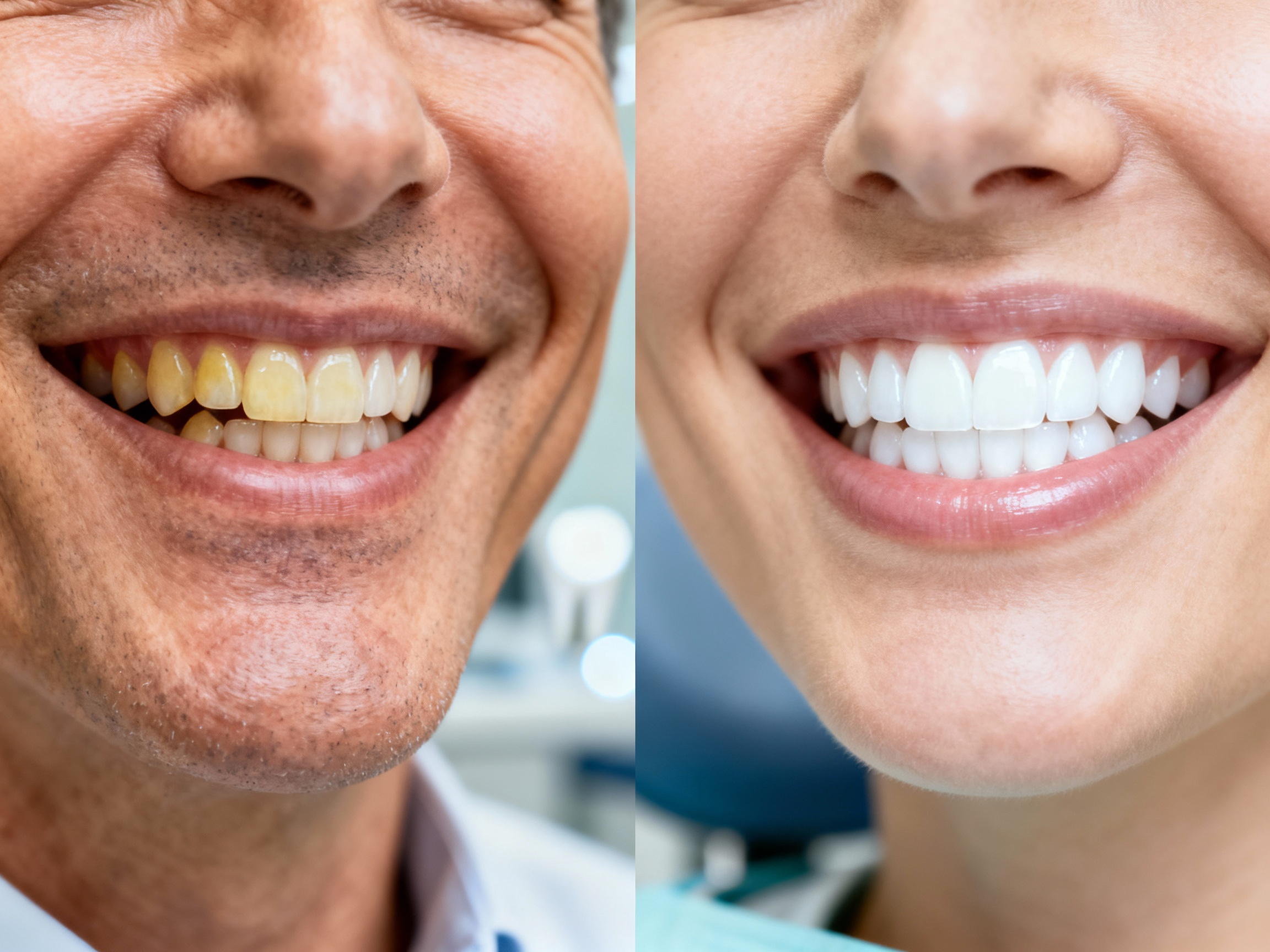 Teeth Whitening - Professional whitening for brighter smile at Dr. Dentium Dental Clinic